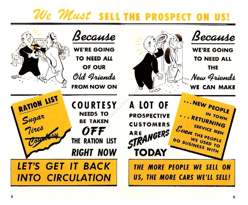 1946 Chevrolet Sell Every Prospect Booklet Page 7